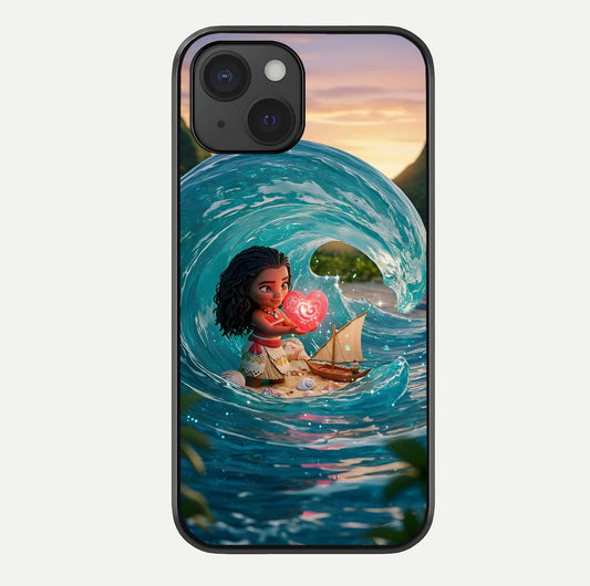 Heart of Ocean Glass Case For iPhone 15 by Custom World