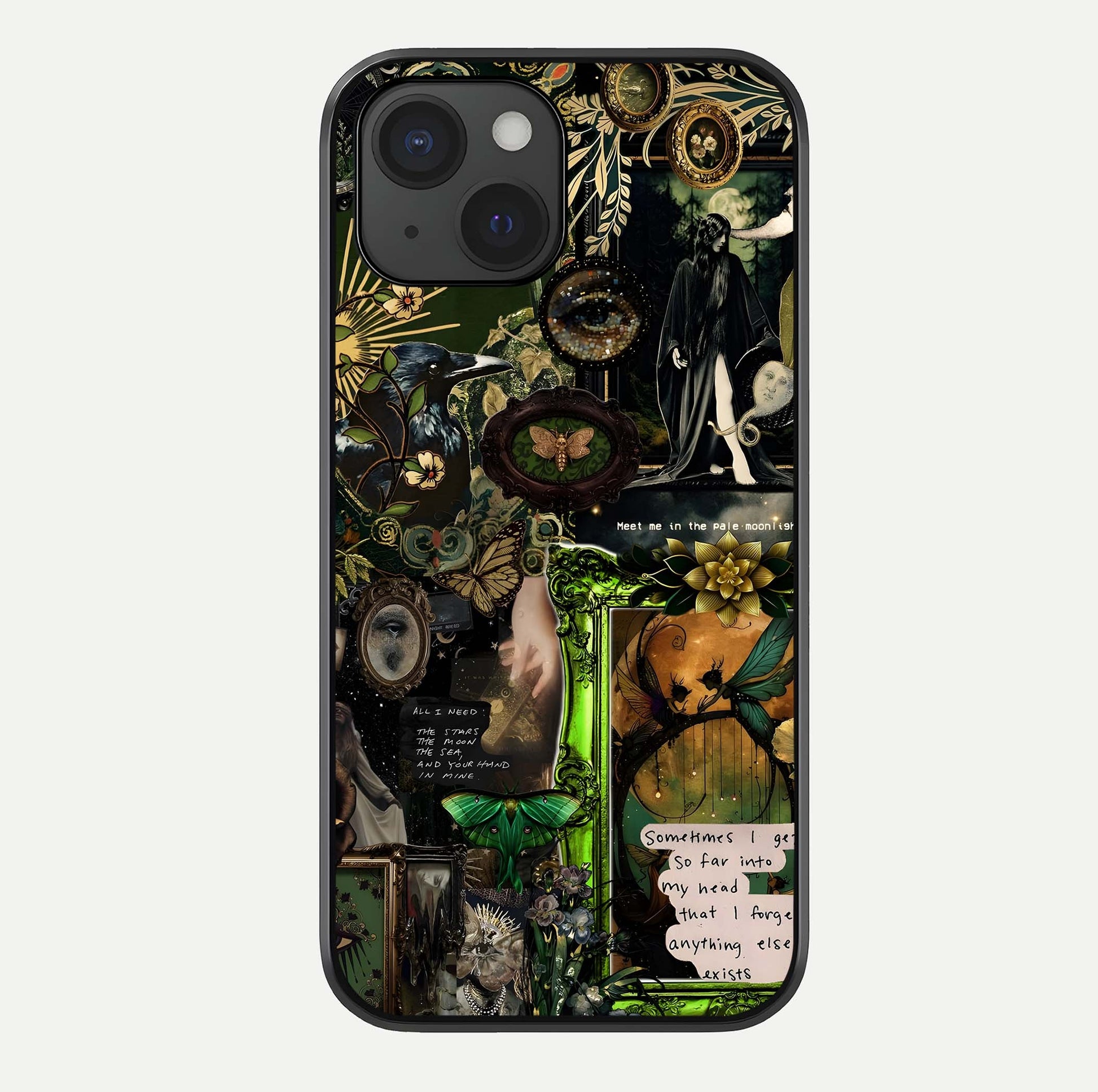 Mystic Woods Secret Glass Case For iPhone 15 by Custom World