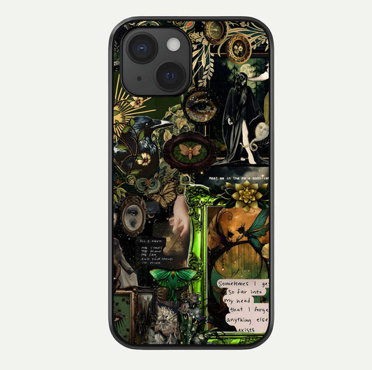 Mystic Woods Secret Glass Case For iPhone 15 by Custom World