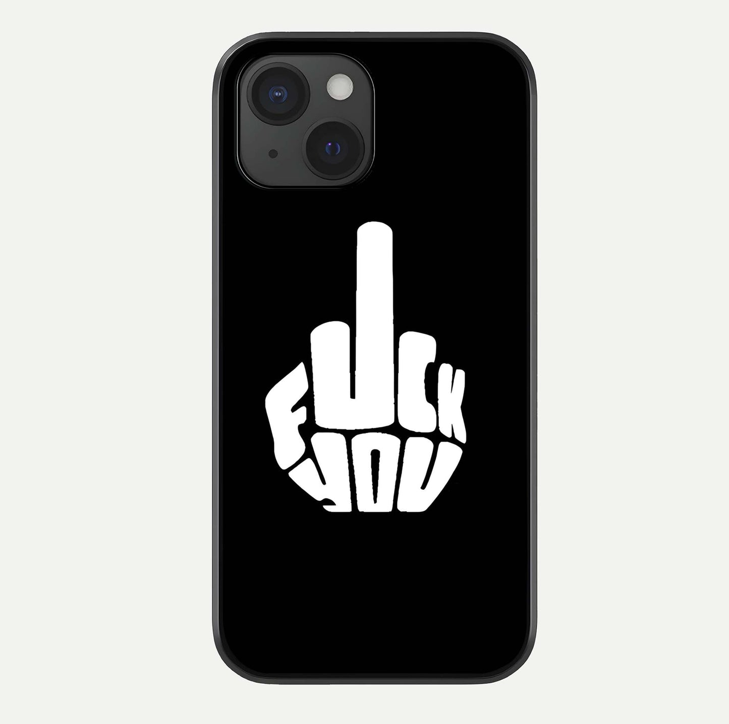Rebel Mode On Glass Case For iPhone 15 by Custom World