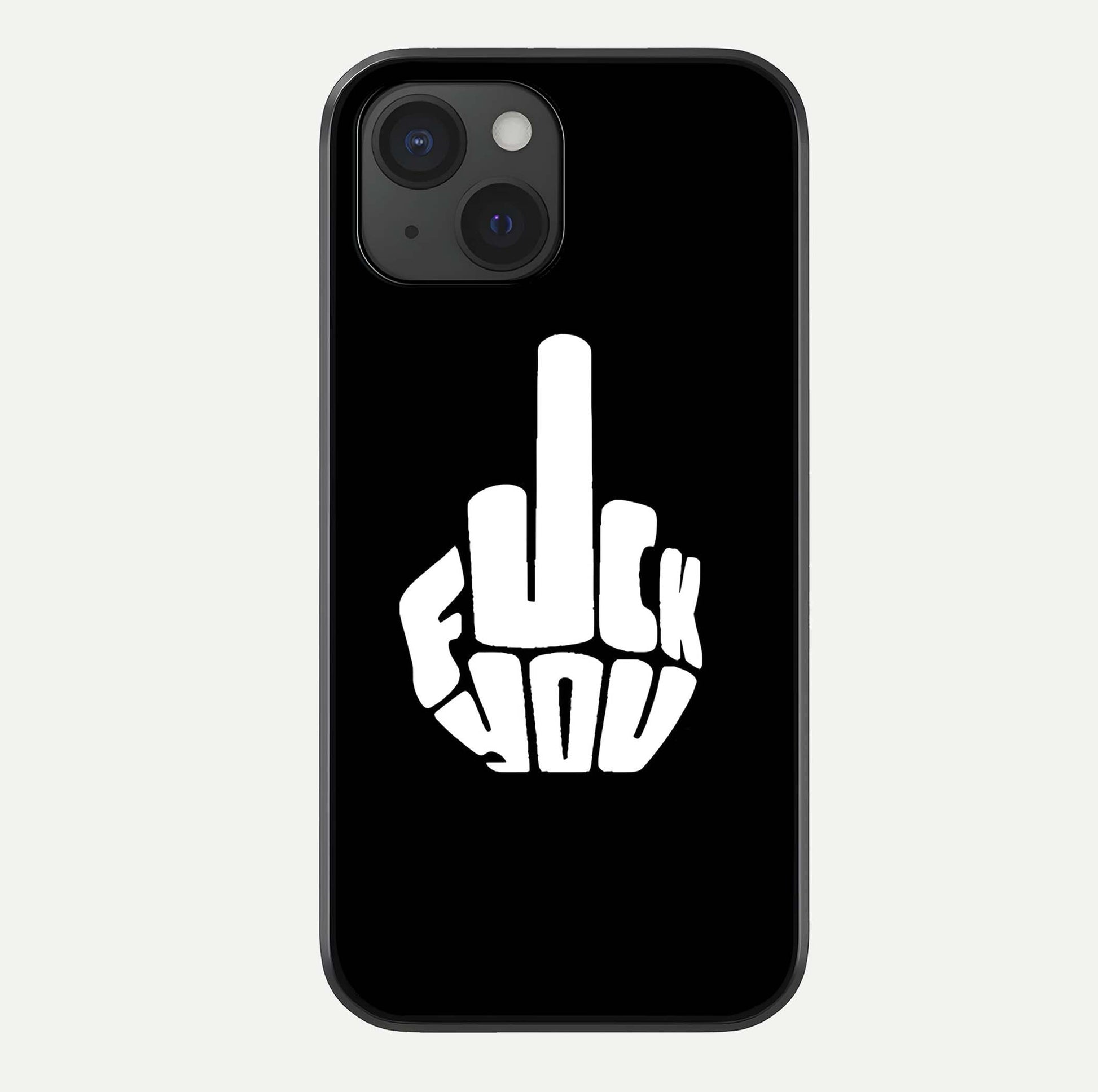 Rebel Mode On Glass Case For iPhone 15 by Custom World