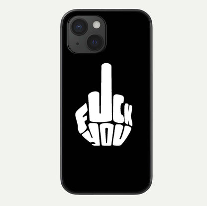 Rebel Mode On Glass Case For iPhone 15 by Custom World