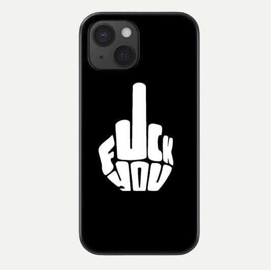 Rebel Mode On Glass Case For iPhone 15 by Custom World