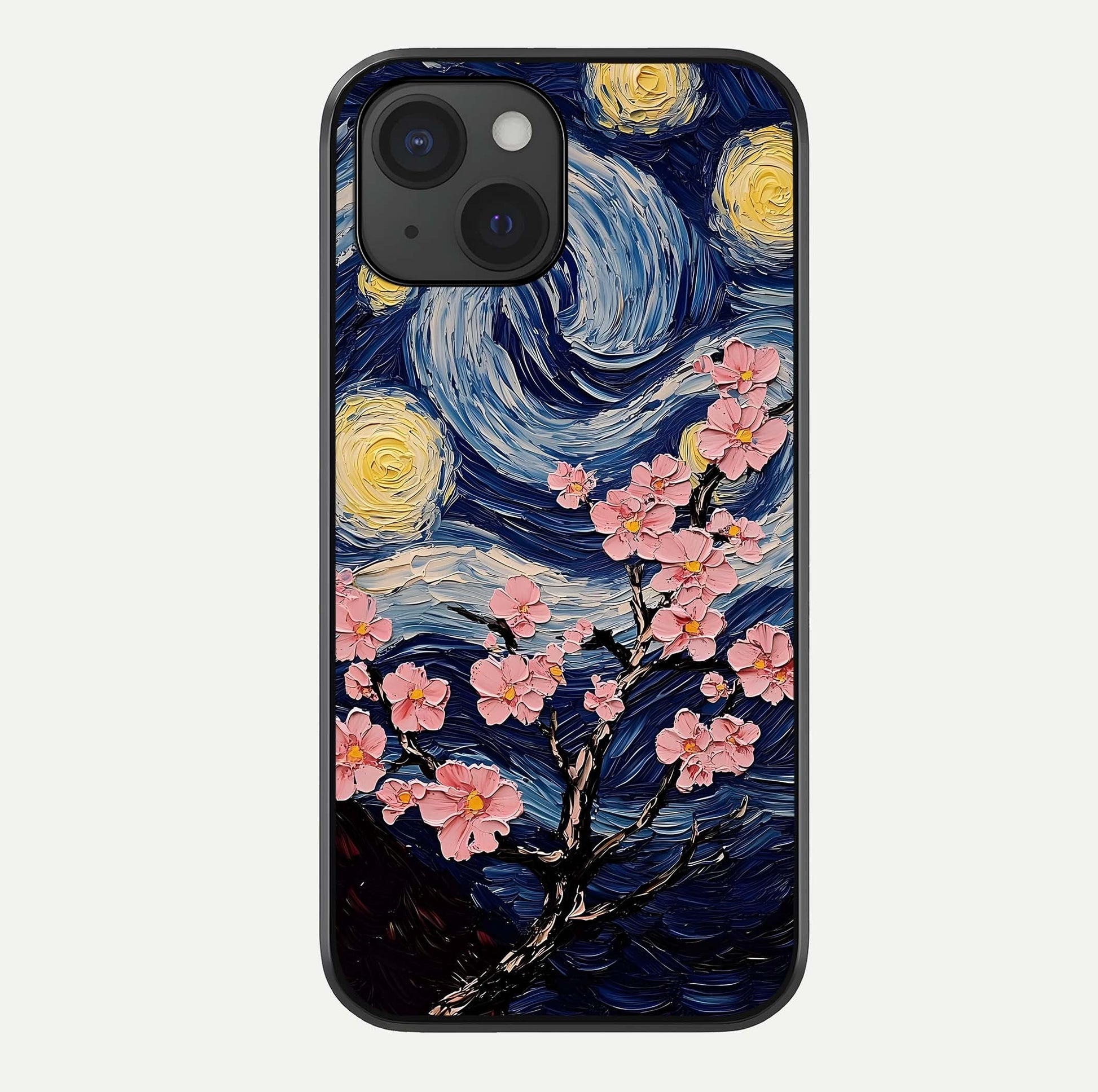 Van Gogh Scenery Glass Case For iPhone 15 by Custom World