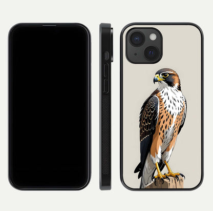 Clever Eagle Glass Case for iPhone 15 dual-view layout showing design symmetry and smooth finish