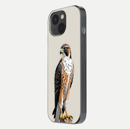 Clever Eagle Glass Case for iPhone 15 side-angle photo capturing edge polish and shine reflection