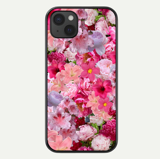 Bloom Crush Fantasy Glass Case For iPhone 15 Plus by Custom World