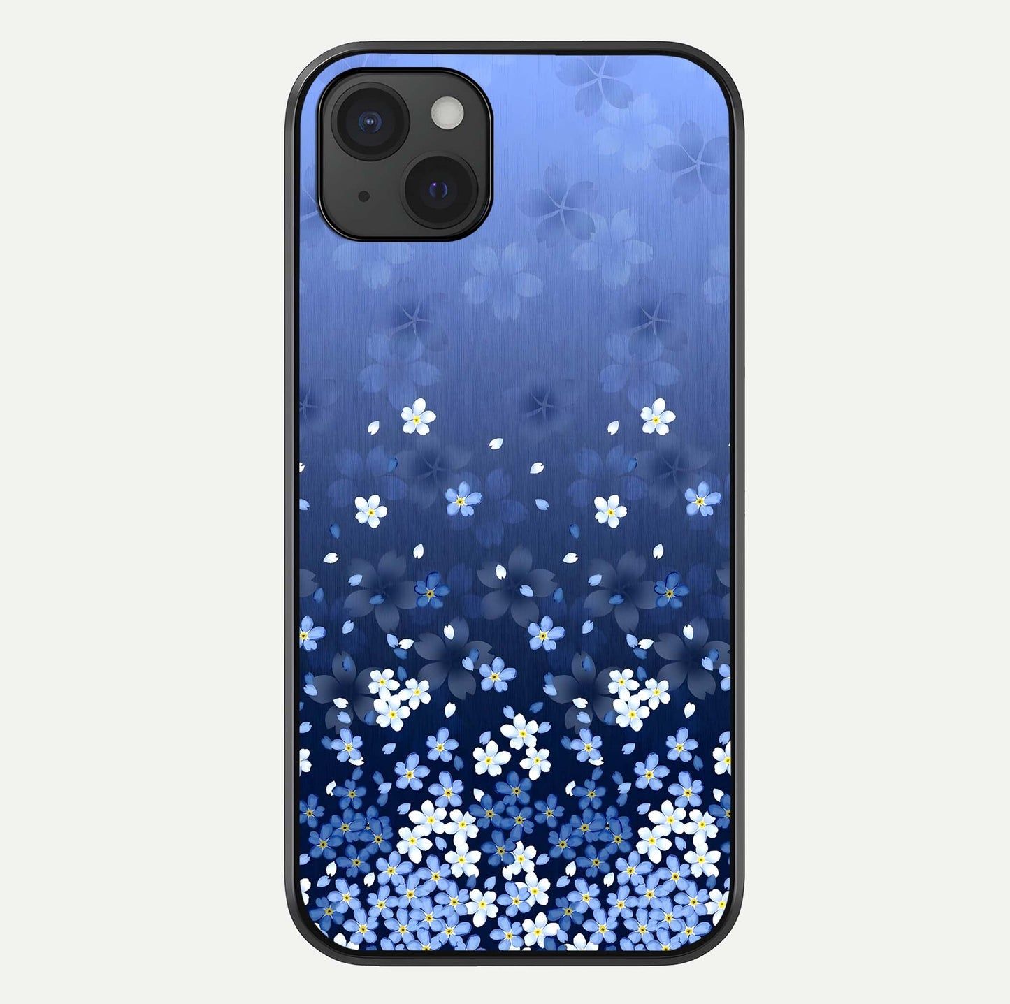 Blue Starry Glass Case For iPhone 15 Plus by Custom World