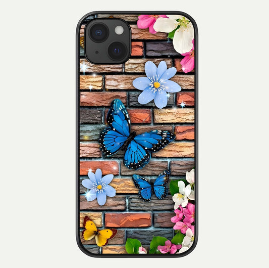 Brick Bloom Flight Glass Case For iPhone 15 Plus by Custom World