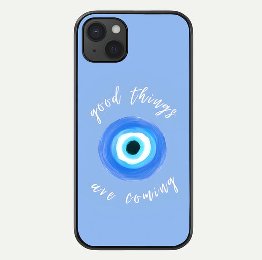 Bright Future Ahead Glass Case For iPhone 15 Plus by Custom World