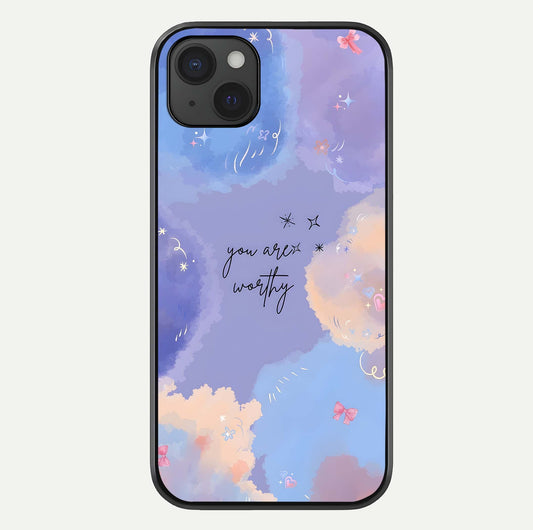 Celestial Cloud Magic Glass Case For iPhone 15 Plus by Custom World