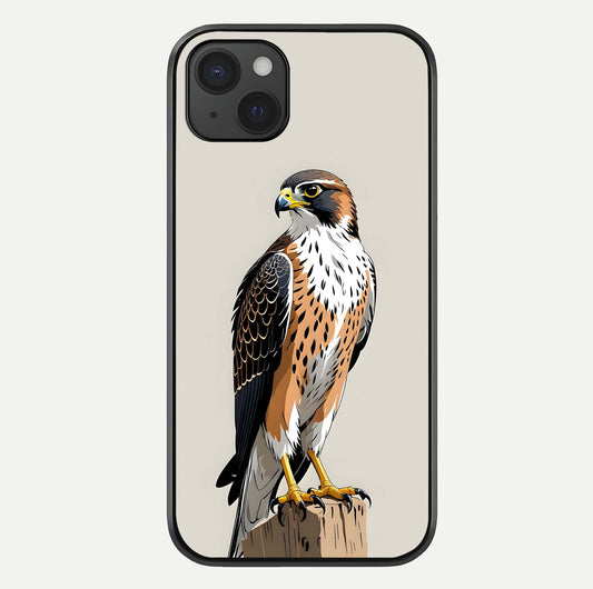 Clever Eagle Glass Case For iPhone 15 Plus by Custom World
