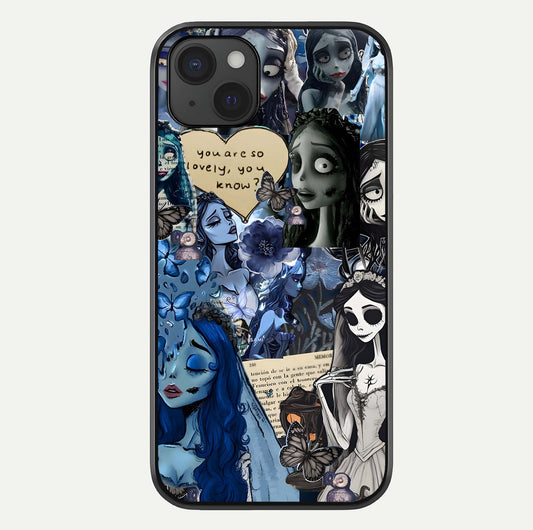 Corpse Bride Posters Glass Case For iPhone 15 Plus by Custom World