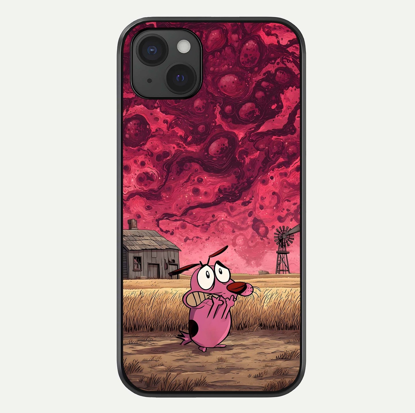 Courage Under Sky Glass Case For iPhone 15 Plus by Custom World