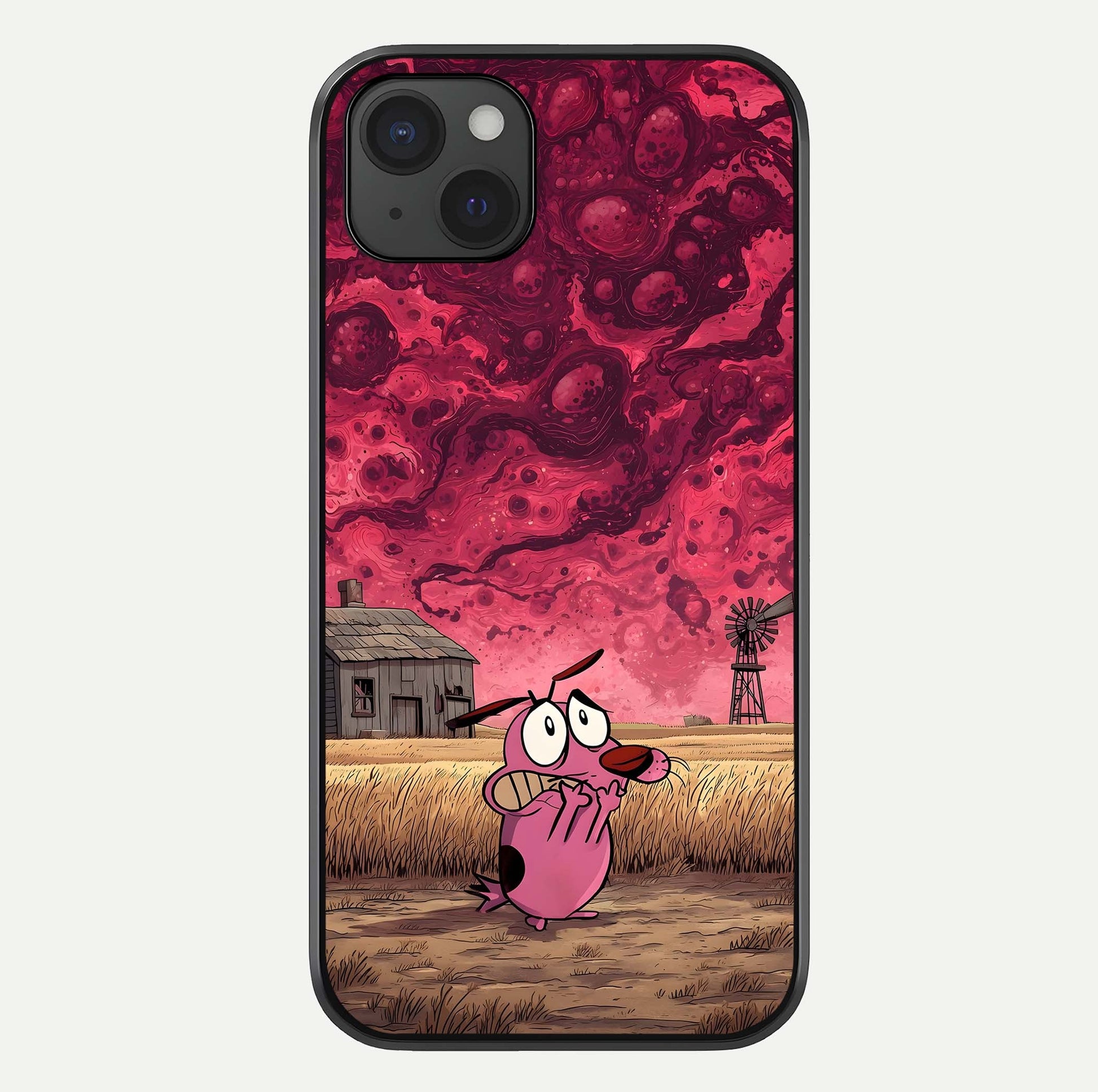 Courage Under Sky Glass Case For iPhone 15 Plus by Custom World