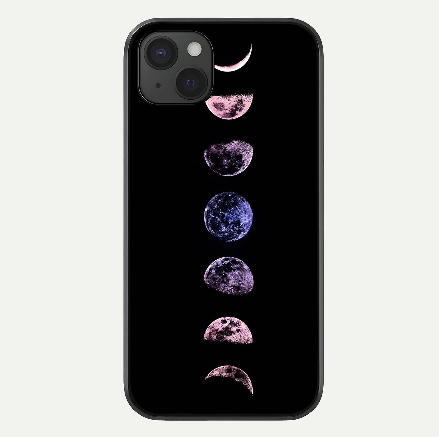 Crimson All Planets Glass Case For iPhone 15 Plus by Custom World