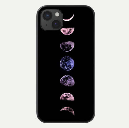 Crimson All Planets Glass Case For iPhone 15 Plus by Custom World