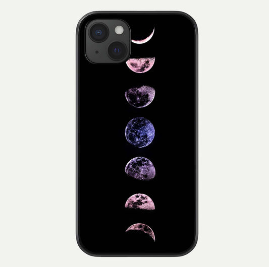 Crimson All Planets Glass Case For iPhone 15 Plus by Custom World