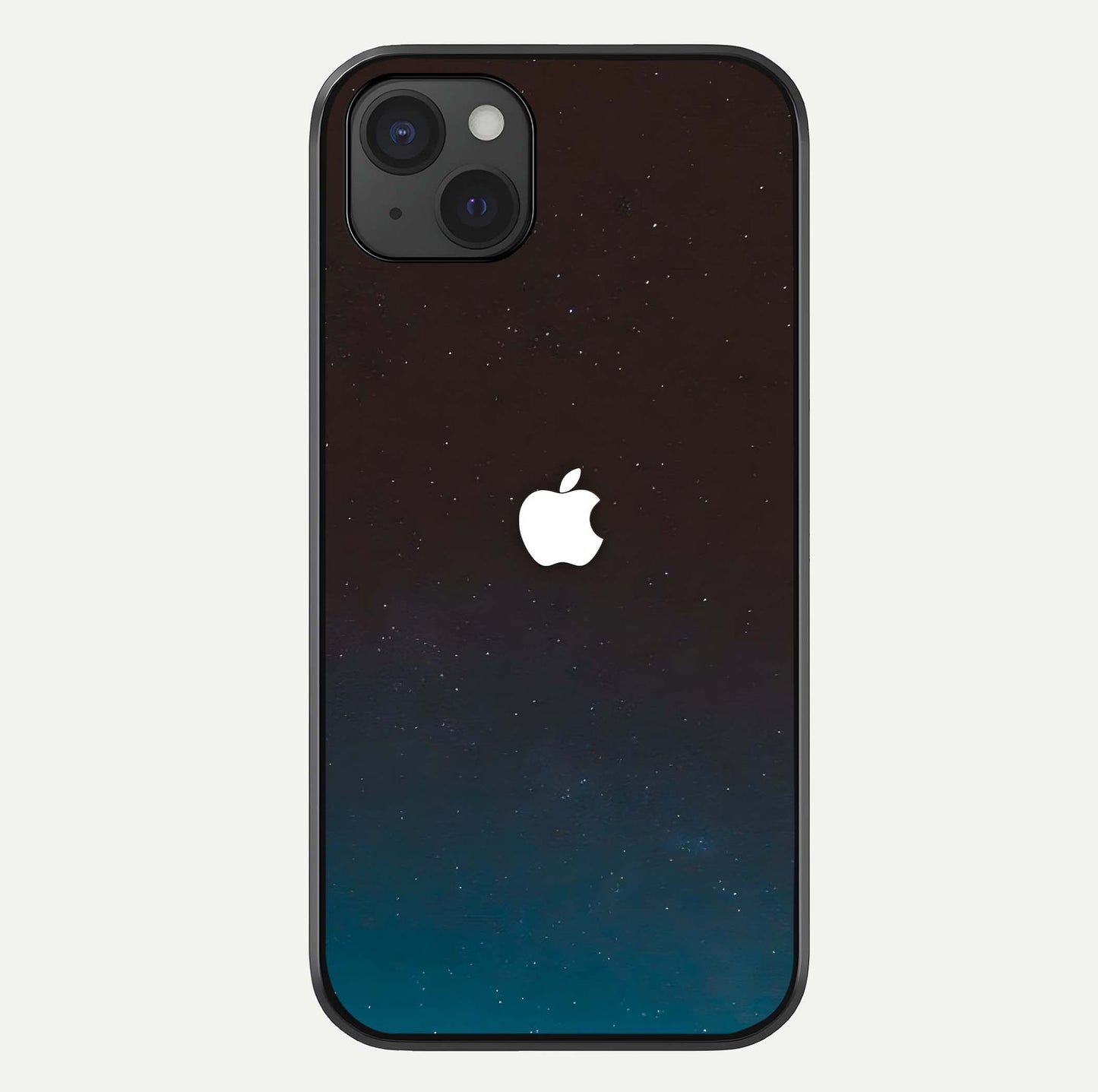Green Emerald Apple Logo Glass Case For iPhone 15 Plus by Custom World