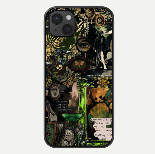 Mystic Woods Secret Glass Case For iPhone 15 Plus by Custom World