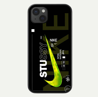 Neon Street Edition Glass Case For iPhone 15 Plus by Custom World