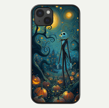 Pumpkin Moonlight Tale Glass Case For iPhone 15 Plus by Custom World