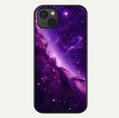 Purple Shade Sky Glass Case For iPhone 15 Plus by Custom World
