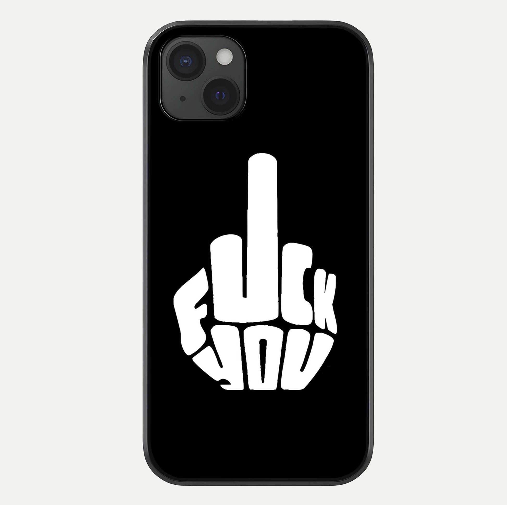 Rebel Mode On Glass Case For iPhone 15 Plus by Custom World