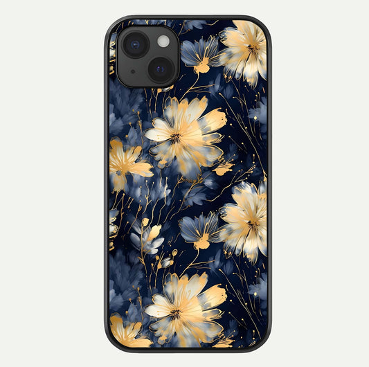 Royal Petal Dream Glass Case For iPhone 15 Plus by Custom World