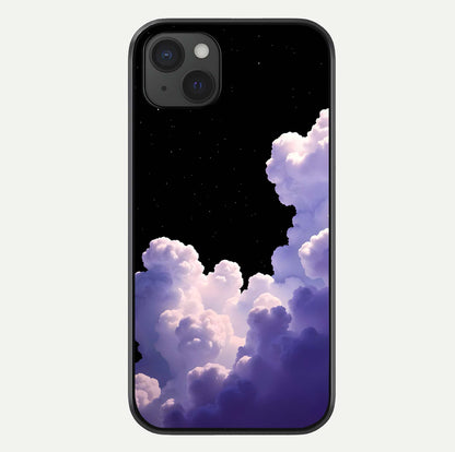 Starlit Night Whispers Glass Case For iPhone 15 Plus by Custom World