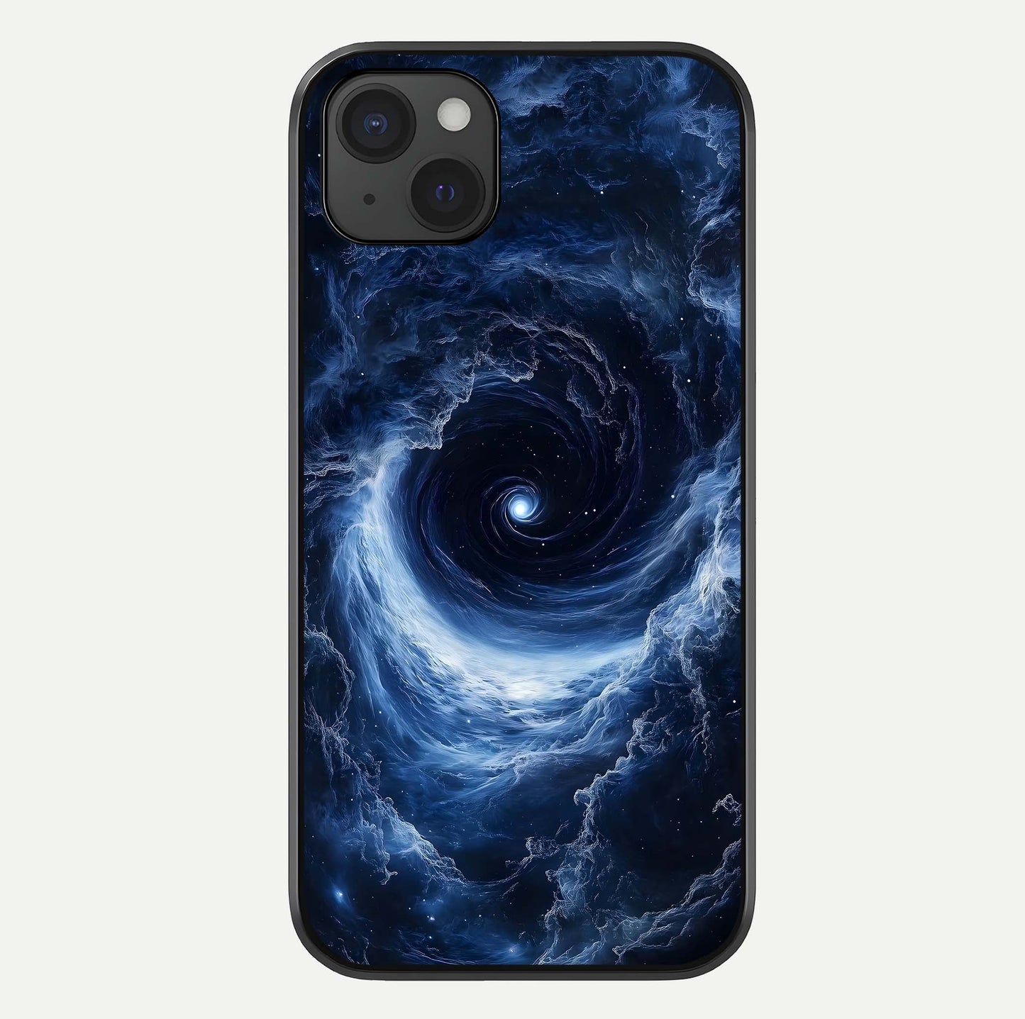 Stunning Galaxy Glass Case For iPhone 15 Plus by Custom World