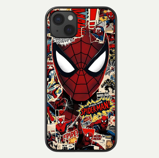 Aesthetic Wonder Spider Glass Case For iPhone 15 Plus by Custom World