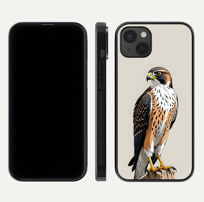 Clever Eagle Glass Case for iPhone 15 Plus dual-view layout showing design symmetry and smooth finish