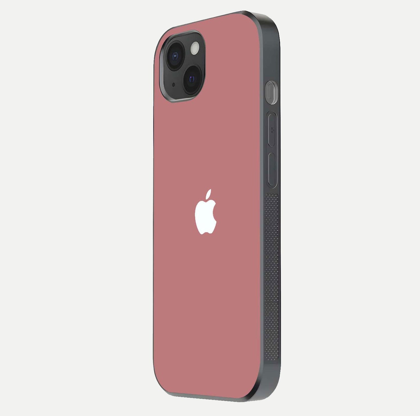 Apple Harmony Glass Case for iPhone 15 Plus side-angle image showing harmony design and smooth gloss edge