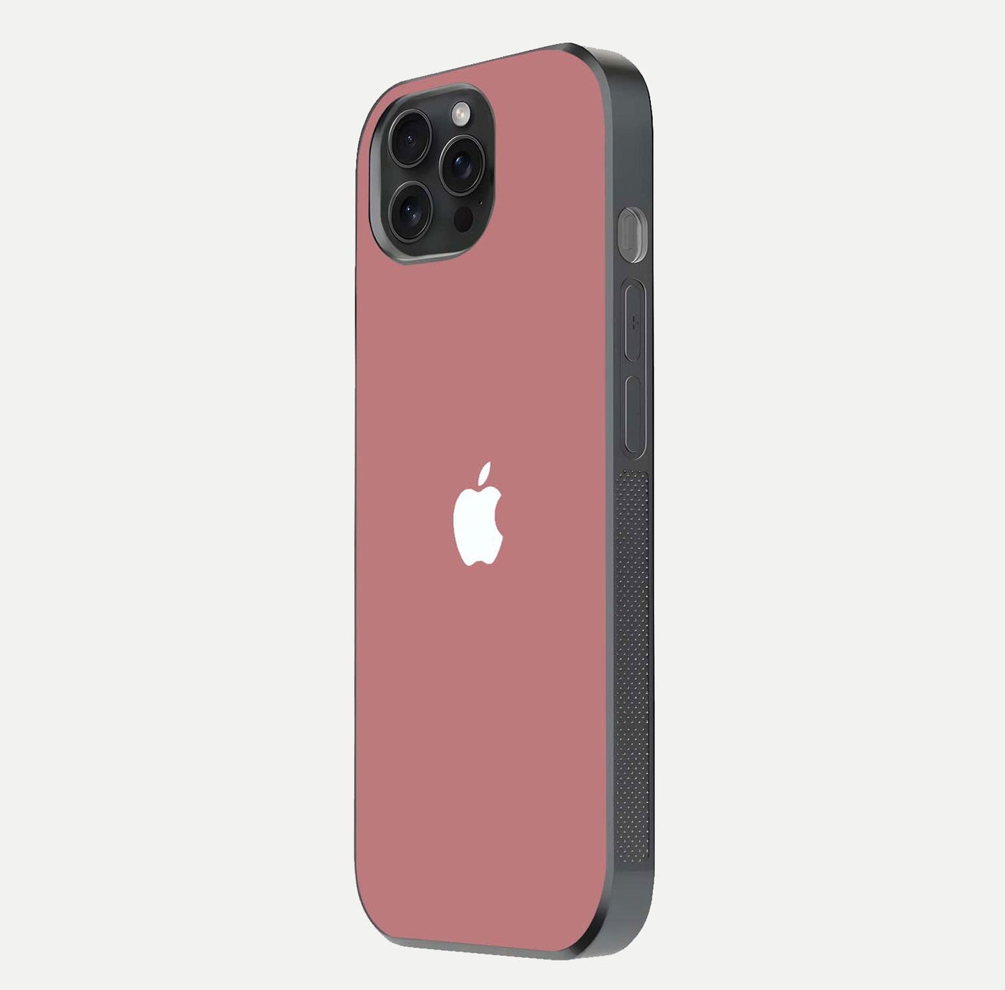 Apple Harmony Glass Case for iPhone 15 Pro side-angle image showing harmony design and smooth gloss edge
