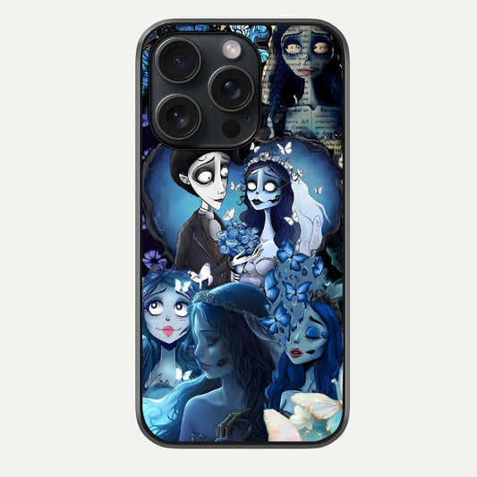 Butterfly Ghost Soul Glass Case For iPhone 15 Pro by Custom World