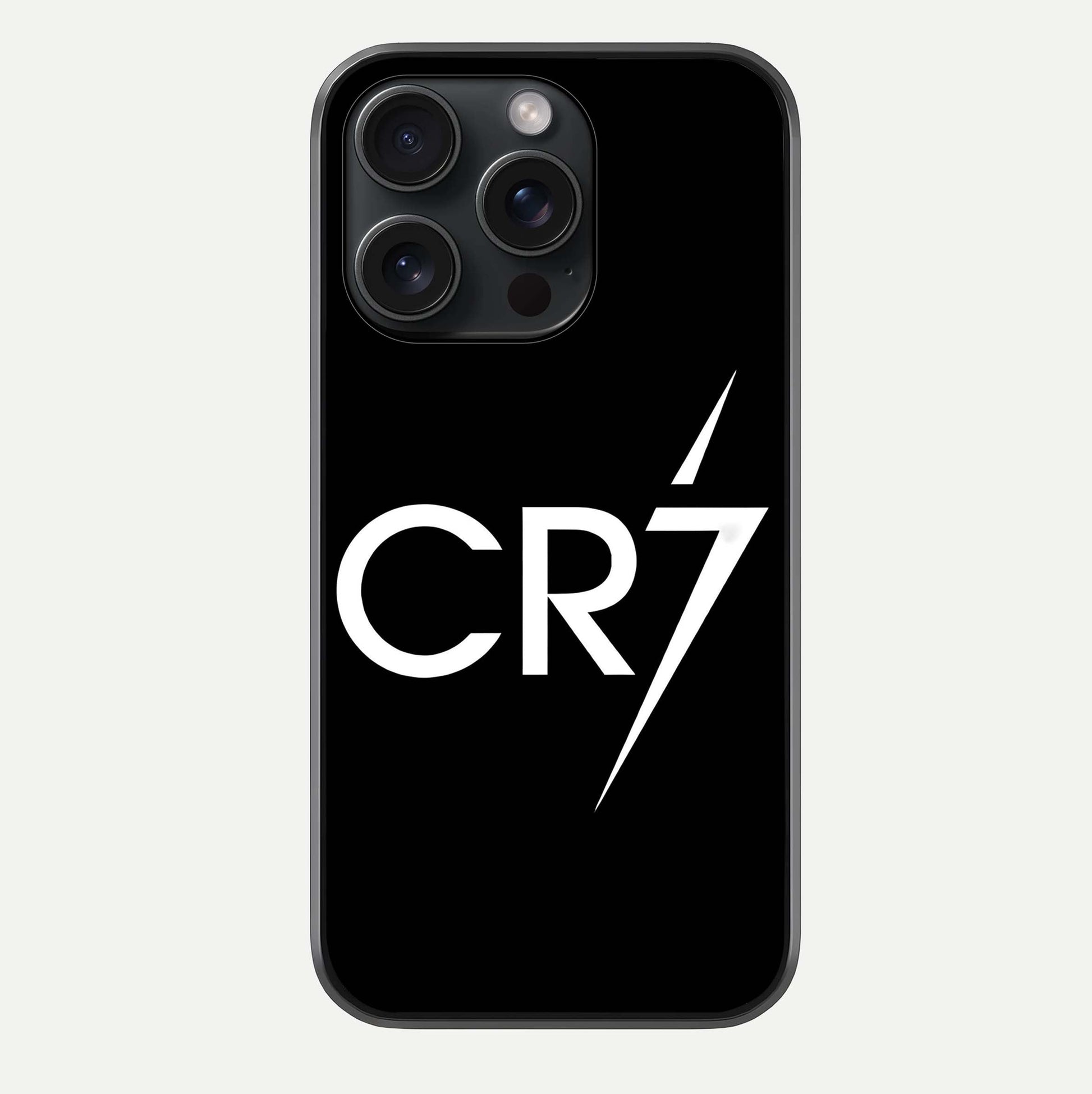 CR7 Elite Strike Glass Case For iPhone 15 Pro by Custom World