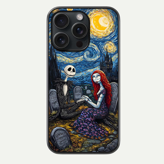 Eternal Night Love Glass Case For iPhone 15 Pro by Custom World