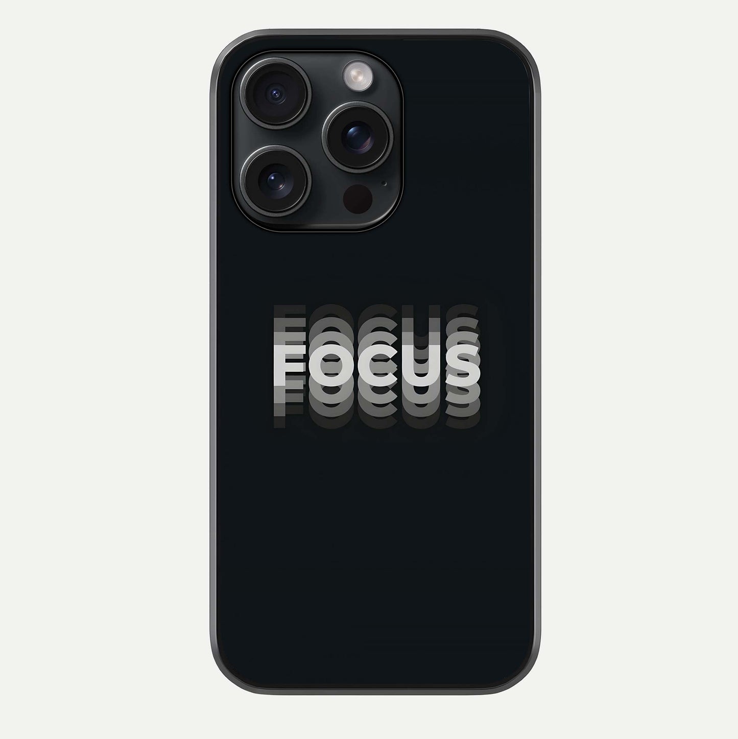 Mono Focus Vision Glass Case For iPhone 15 Pro by Custom World