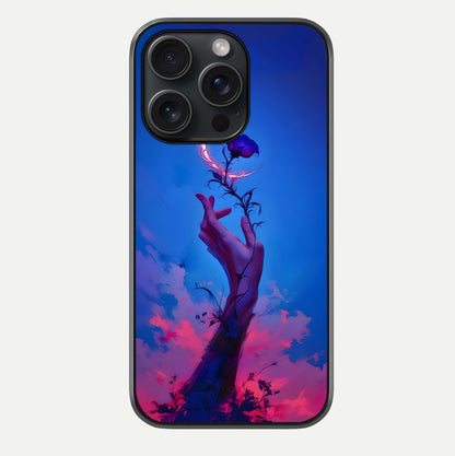 Mystic Hand Glass Case For iPhone 15 Pro by Custom World