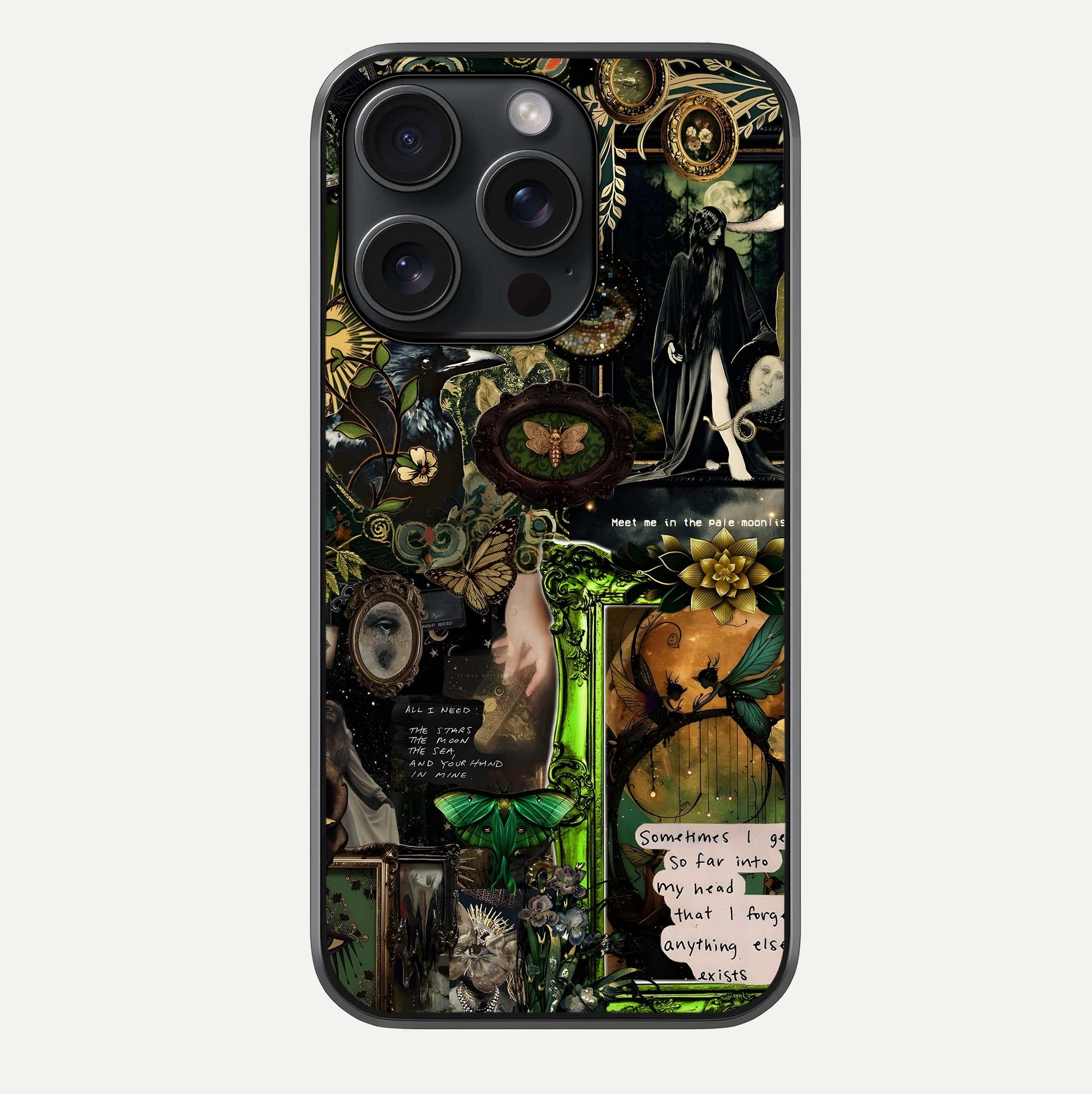 Mystic Woods Secret Glass Case For iPhone 15 Pro by Custom World