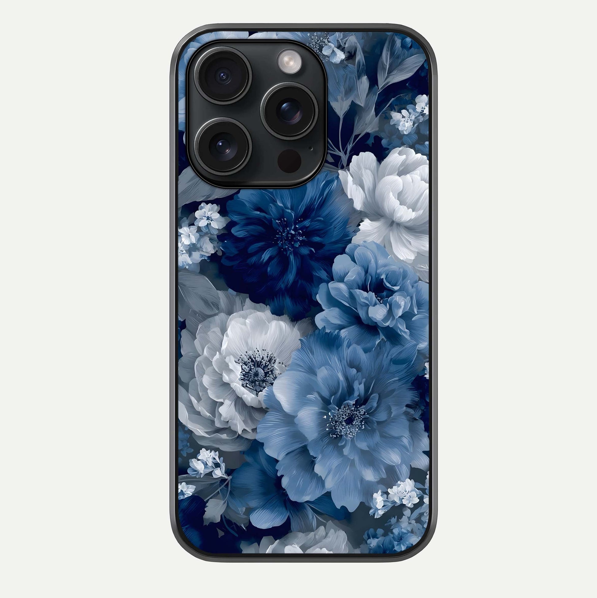 Royal Bloom Garden Glass Case For iPhone 15 Pro by Custom World