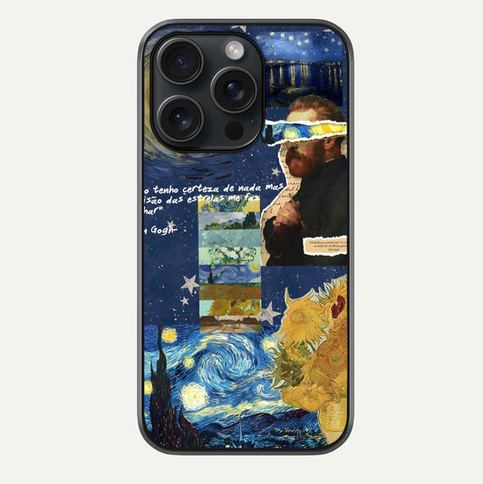 Starry Dream Vision Glass Case For iPhone 15 Pro by Custom World