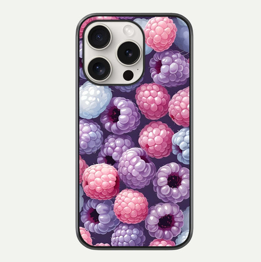 Berry Candy Pop Glass Case For iPhone 15 Pro Max by Custom World