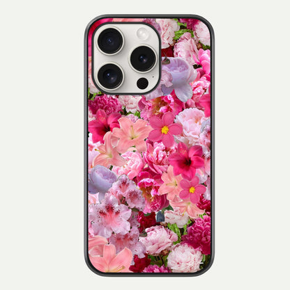 Bloom Crush Fantasy Glass Case For iPhone 15 Pro Max by Custom World