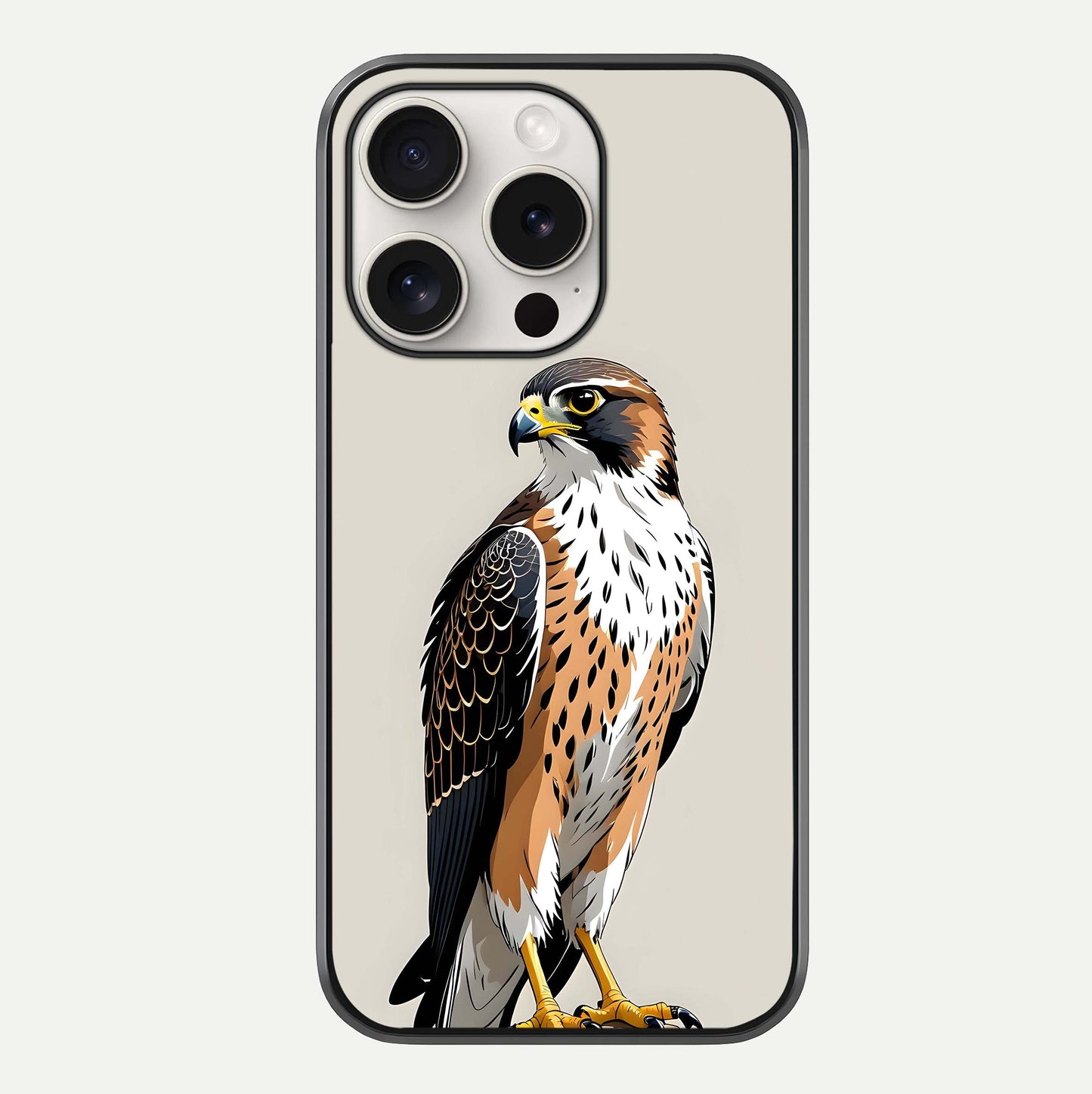 Clever Eagle Glass Case For iPhone 15 Pro Max by Custom World