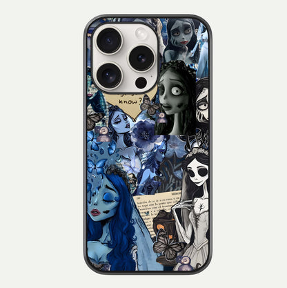 Corpse Bride Posters Glass Case For iPhone 15 Pro Max by Custom World