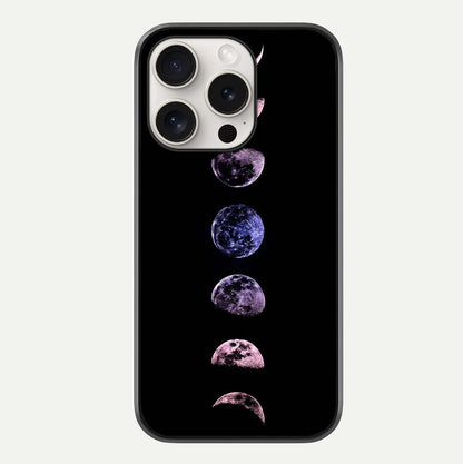 Crimson All Planets Glass Case For iPhone 15 Pro Max by Custom World