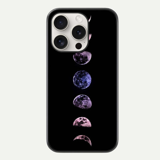 Crimson All Planets Glass Case For iPhone 15 Pro Max by Custom World