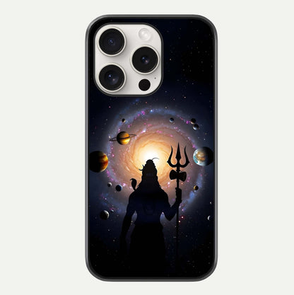 Galactic Shiva Vision Glass Case For iPhone 15 Pro Max by Custom World